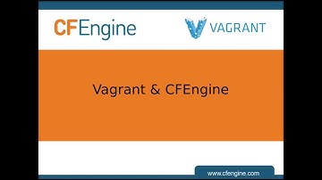 Using Vagrant with CFEngine for Development and Testing - Webinar