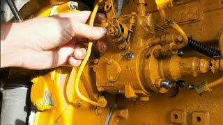 johndeere diesel pump starting problem | stanadyne 4 cylinder diesel pump