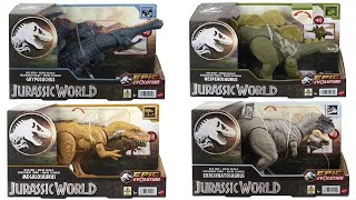 new Jurassic world dinosaur toys epic evolution