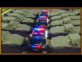 GTA 5 Roleplay - 50 HIDDEN CAMOUFLAGE CARS TROLL COPS | RedlineRP