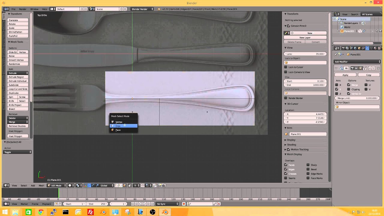 Blender Fork Tutorial Upter parte I YouTube