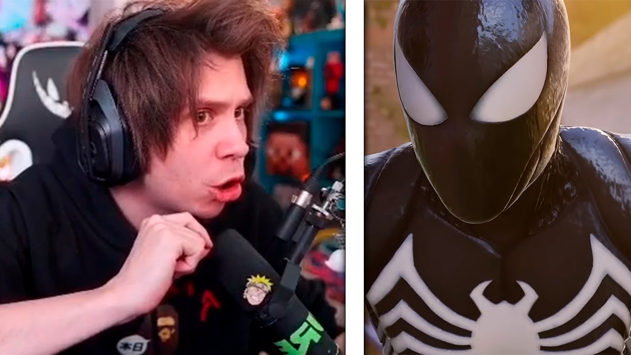Reaccion de Rubius al trailer/gameplay de Spider-Man 2