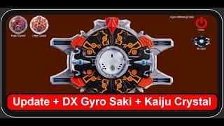 Update DX Ultraman RB Ver 2.0 : Tambah DX Gyro Saki   Kaiju Crystal Complete
