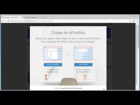 BMCC E-Learning: E-Portfolio