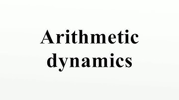 Arithmetic dynamics