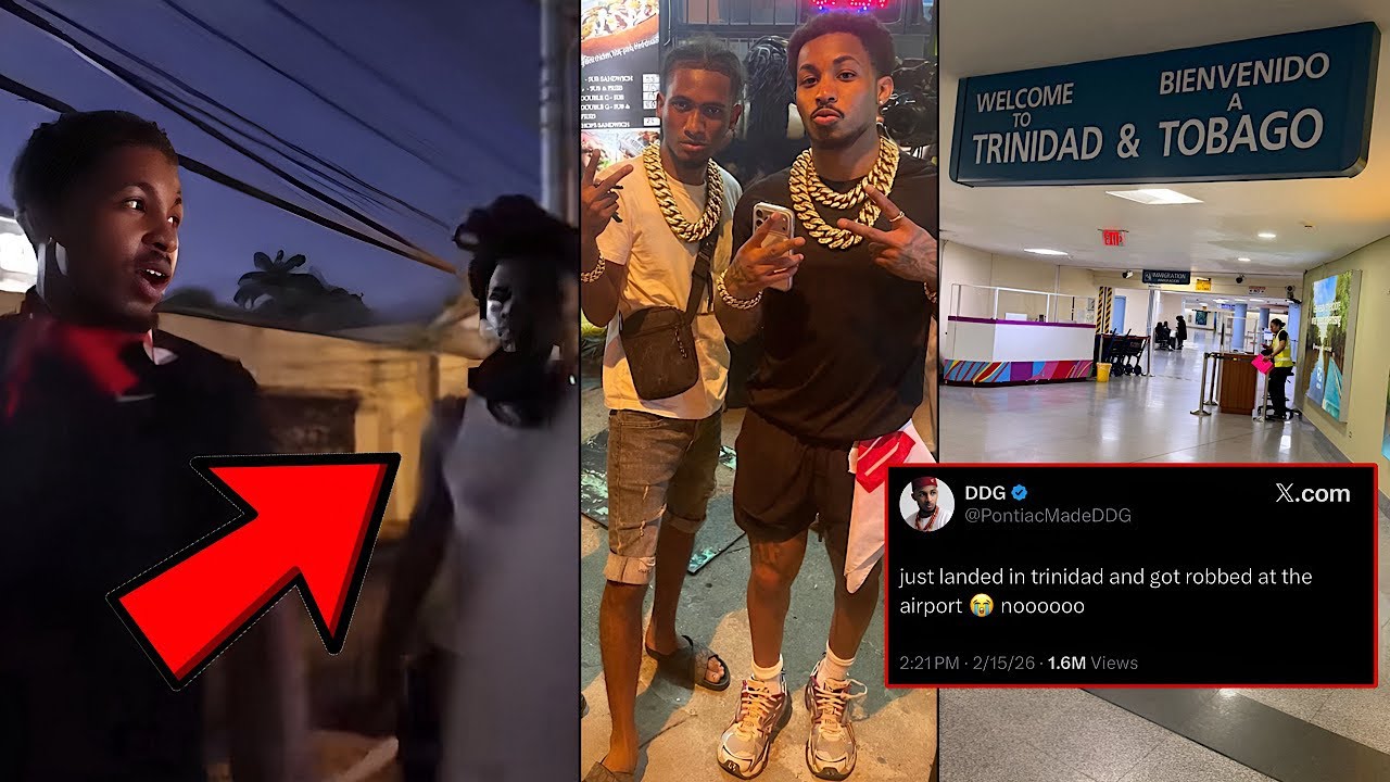DDG GETS ROBBED IN TRINIDAD…