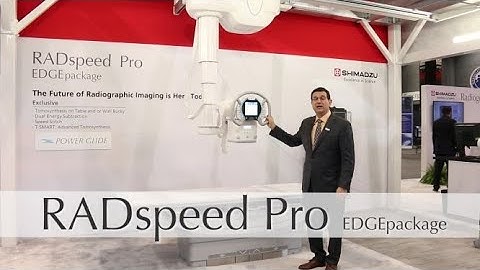 RSNA2019 Highlight “RADspeed Pro style edition”