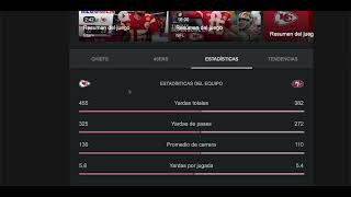 NFL 2023 Playoffs: Super Bowl LVIII - Score