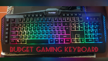 BEST GAMING KEYBOARD UNDER RS 1000 COSMIC BYTE GK 15 TRITON RGB