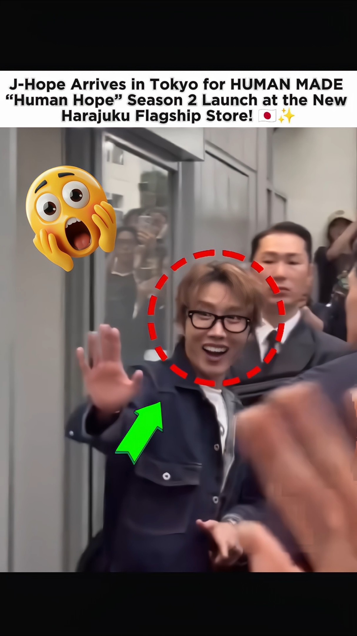 J-Hope Arrives in Tokyo for HUMAN MADE “Human Hope” Season 2