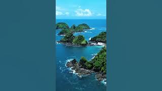 Keindahan pantai yang ada di pulau jawa_#'The beauty of the beaches on the island of Java#trending