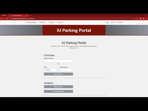 IU Parking Portal: How to Manage and Purchase Parking Permits