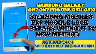 Samsung Android 5/6 Frp Google Lock Bypass | Without Pc New Method | Any Samsung Mobile
