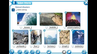 On Screen 1.2 Module 8 Natural disasters/Natural Attacks!