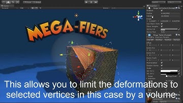 MegaFiers Vertex selection Modifiers