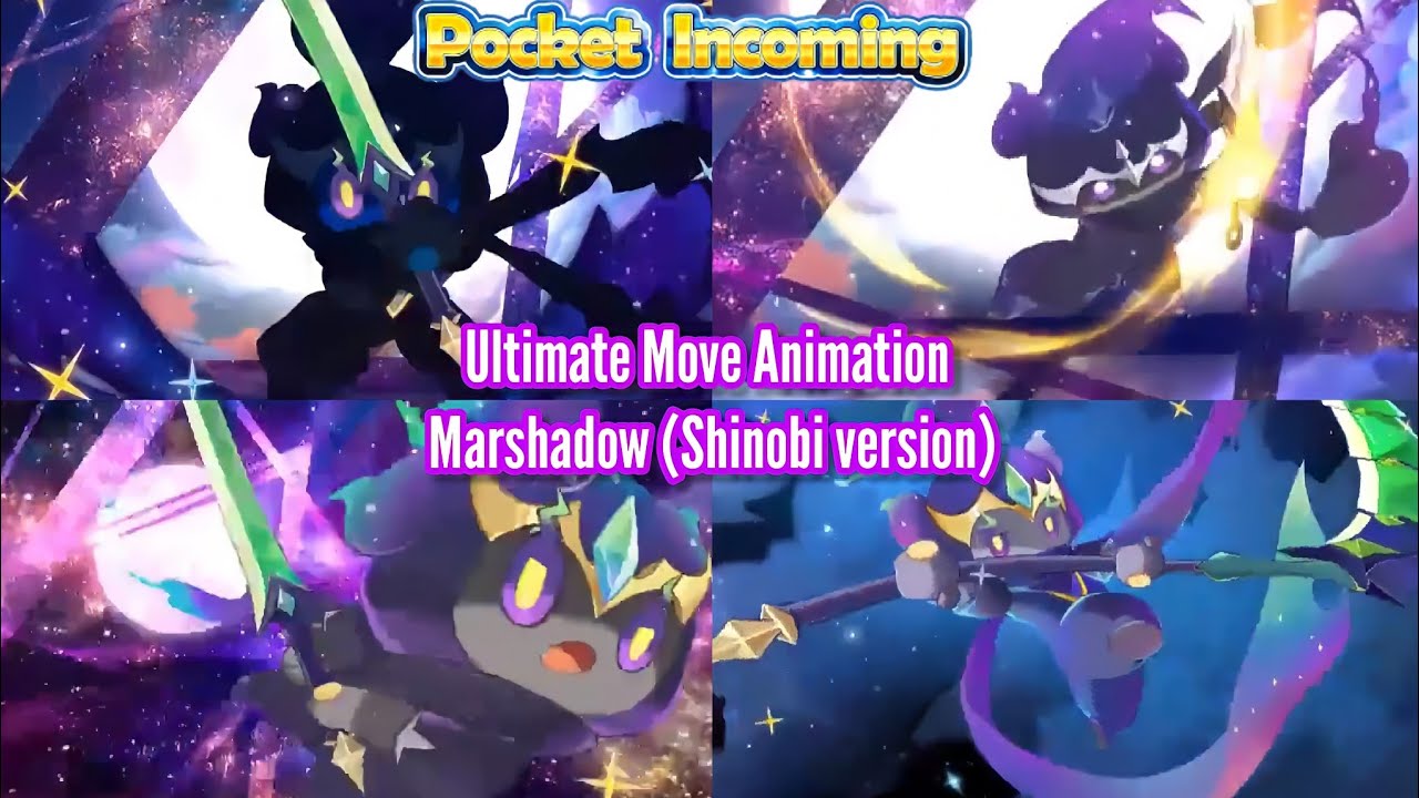 Ultimate Move Animation Hình ảnh tuyệt kỹ của Pokemon Marshadow