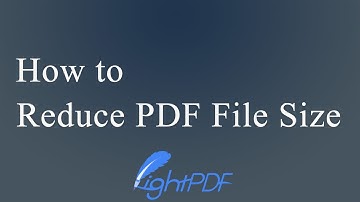 How to Reduce a PDF File Size