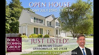 Just Listed! 106 Rilian Court, Grasonville, MD 21638