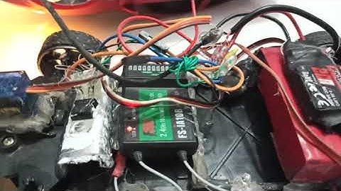 Flysky i6x modified RC toy car