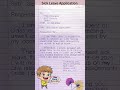 How to Write Sick leave Application in English | With Example
