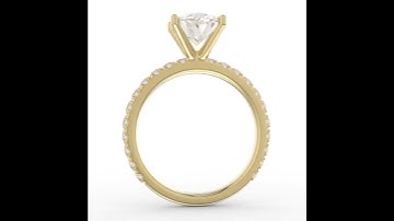 Diamond ring keyshot render
