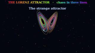 The Lorenz Attractor — three lines of ODE that birthed chaos theory