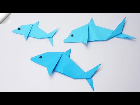 Origami dolphin |