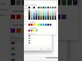 Paleta de Cores Personalizadas no Excel 🎨✨