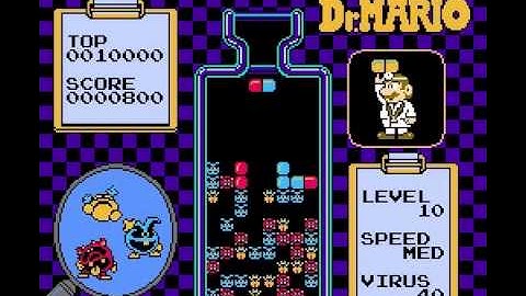 Dr. Mario(NES)(Japan, USA) Intro(Take 1)(10-02-14)
