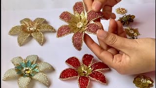 Roses 3d from Gilatin sheet DIY // crafts ideas ورود من بقايا الجيلاتين 🌺🌸🌼