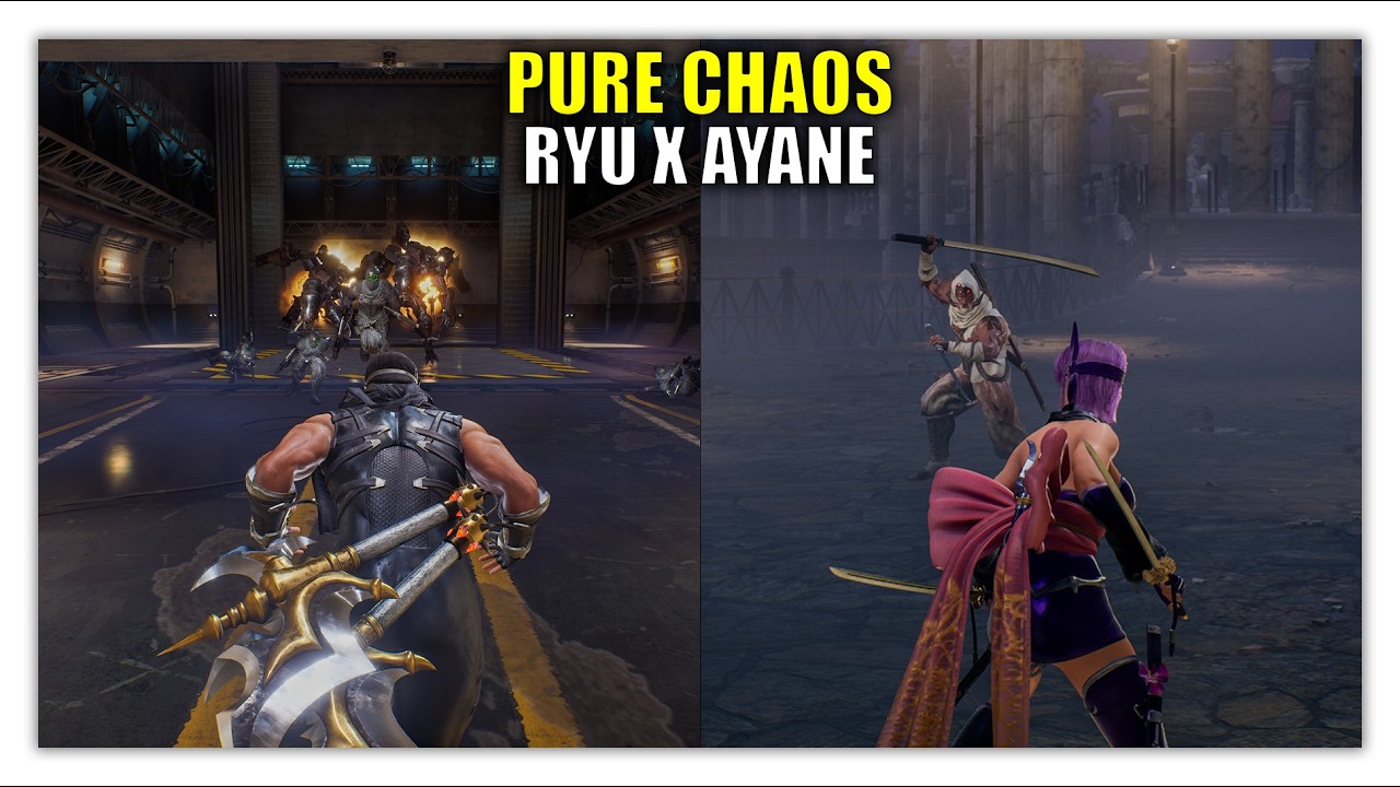 Pure Chaos | Ninja Gaiden 2 Black | Ryu and Ayane Combat Mix - YouTube