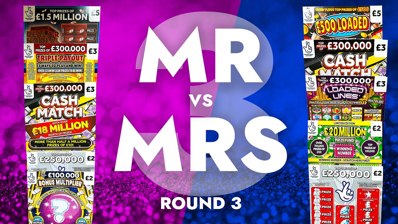 Битва на скретч-картах: Мистер против Миссис 🔥🔥 Раунд 3 🔥🔥 В игре 30 фунтов стерлингов #скретчкарты
