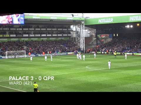 Crystal Palace 3 - 1 QPR 2015 | PalaceFanTV