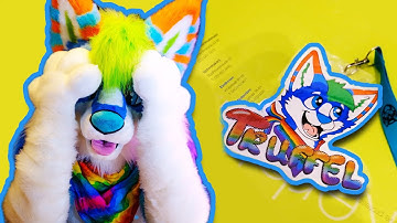 How I Made My First Fursuit Badge | Making a Badge Part 1