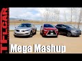 2016 Lexus RX 350 vs Lincoln MKX vs Volvo XC60 T6 Drag Race & Mega Mashup Review