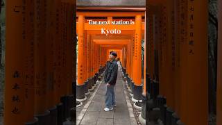 Welcome to Kyoto 🇯🇵#kyoto #japantravel #fushimiinari