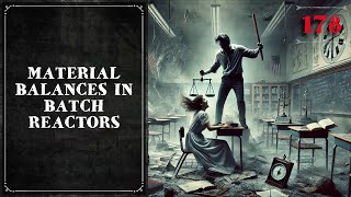 Material Balances in Batch Reactors | Chemical Engineering | Crack Gate | The Engineer Owl