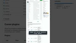 cursor/plugins — Cursor's official plugin marketplace 🟡 Watchlist #Shorts
