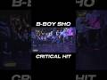B-BOY SHO🇯🇵 CRITICAL HIT #ブレイキン #ブレイクダンス