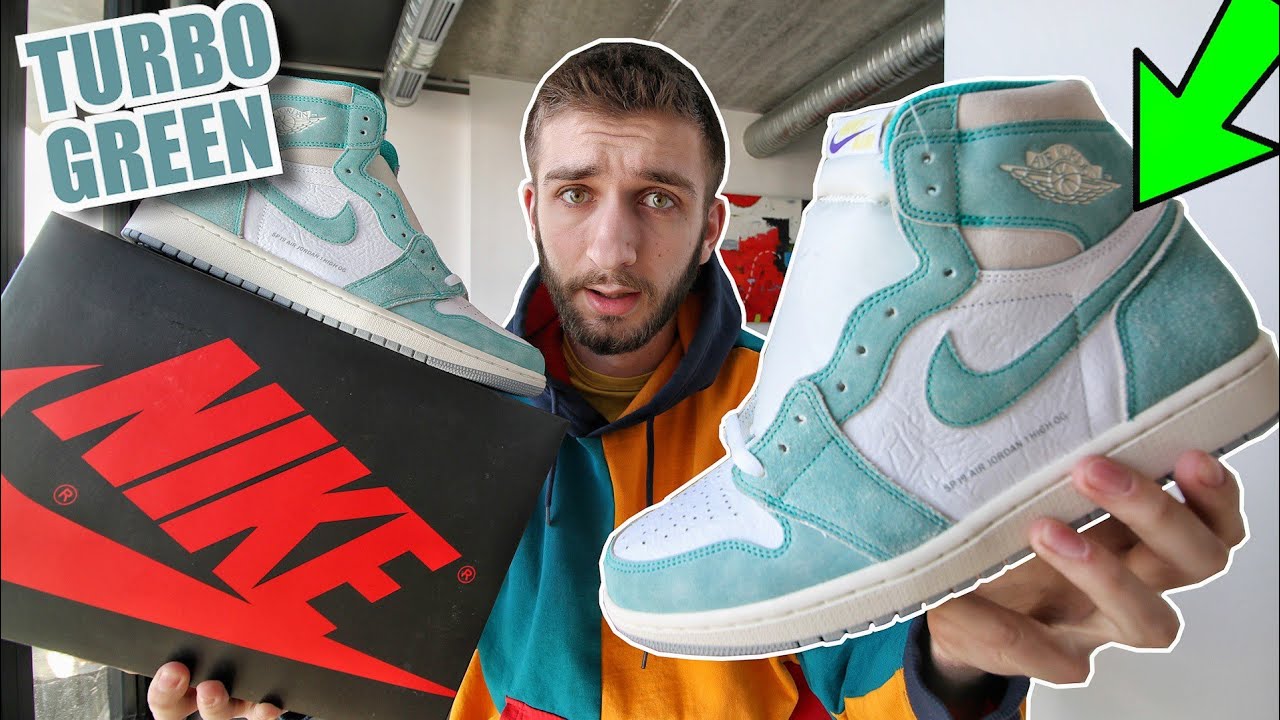 fake turbo green jordan 1