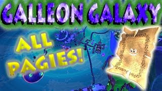 Yooka-Laylee - Galleon Galaxy Pagies Locations