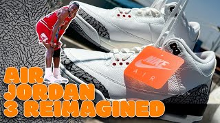 Echa a volar la (Re) imaginación: Jordan 3 “Reimagined”.