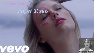 Paper Rings - Taylor Swift (Music Video)