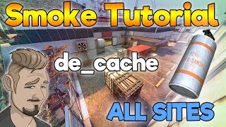 CS:GO SMOKE TUTORIAL de_Cache | Rauchgranaten-Tutorial | deutsch/german