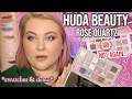 WHY The Goop Shadow AGAIN?! Huda Beauty Rose Quartz Palette: Swatches + Demo | Lauren Mae Beauty