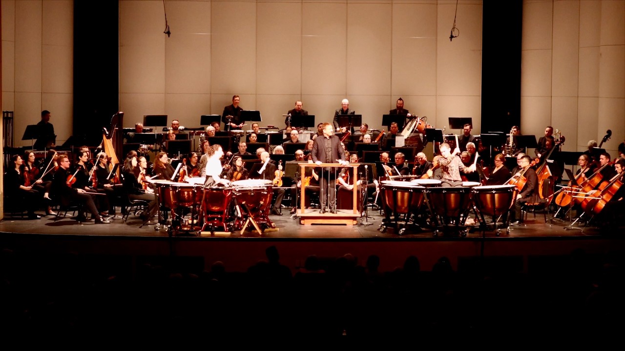 Concerto Fantasy by Phillip Glass, excerpt