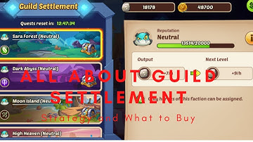 Guild Settlement: Strategy & What to Buy