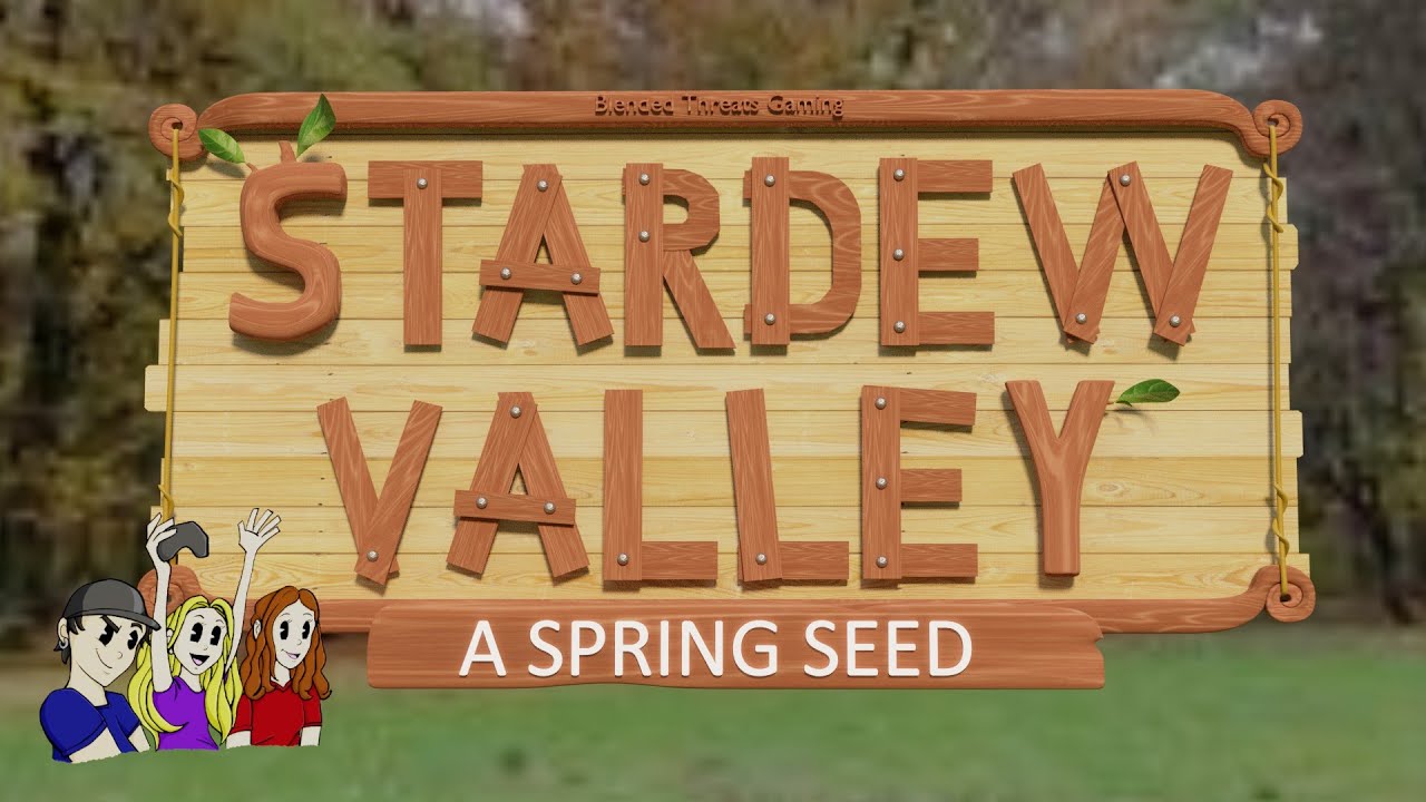 stardew valley spring seed  Update New  Stardew Valley Gameplay #61 : A SPRING SEED | 3 Player Co-op