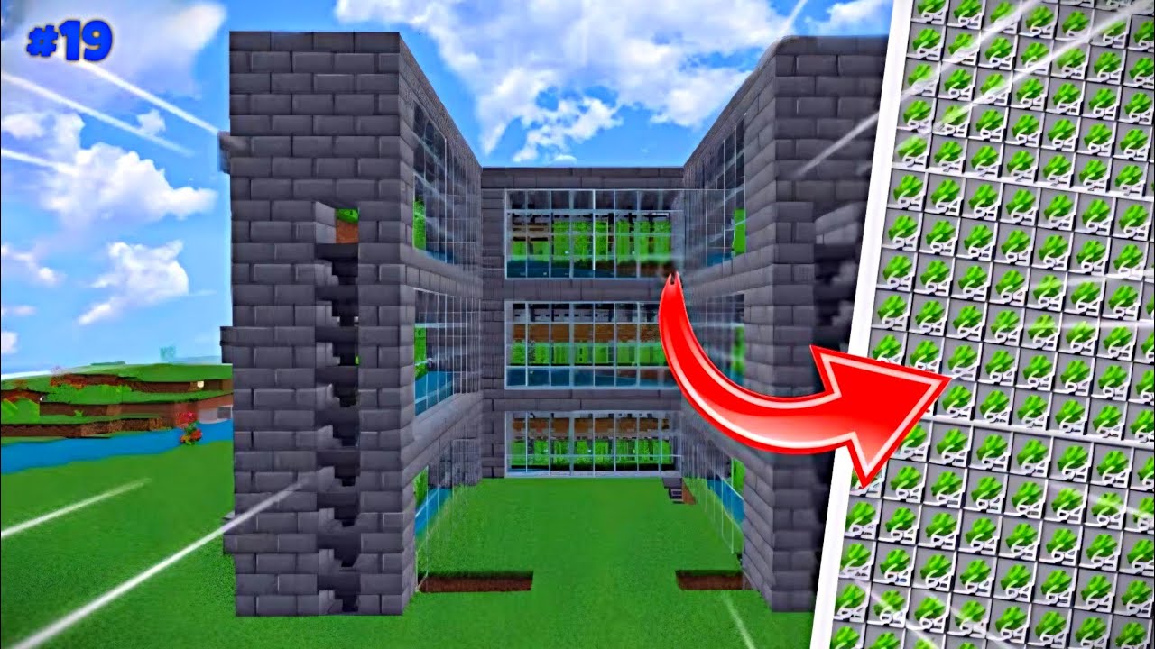 I Built A Ultimate Sugarcane Farm In Minecraft Survival (Hindi ...