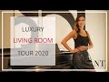 LIVING ROOM DECORATING IDEAS  | How I styled & designed a Living Room in the flats of Beverly Hills